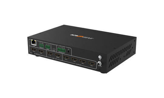 BZBGEAR 4K UHD HDMI Video Wall Processor/Switcher with IP/Audio/RS-232 for up to 4 Tvs