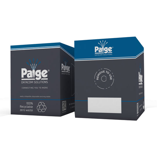 Paige GameChanger Cat6 Cable, Indoor/Outdoor, 22AWG, UTP, Solid, CMP FT6, 1000ft Box