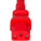 World Cord C14 to C13 10A 250V 18/3 SVT Power Cord - Red
