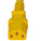 World Cord LOCKING C20 to C13 15A 250V 14/3 SJT Power Cord - Yellow