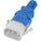 World Cord P-Lock C14 to C19 15A 250V 14/3 SJT Power Cord - Blue