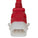 World Cord P-LOCK C14 to C15 15A 250V 14/3 SJT Power Cord - Red