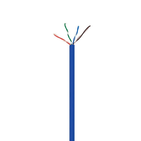 NetStrand 1000ft Solid Cat5E Cable - 24AWG 350MHz CMR, ETL, Bare Copper Bulk Ethernet