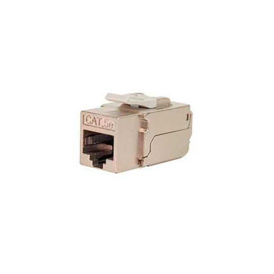 Vertical Cable Cat5E Keystone Jack - 110 Style Shielded