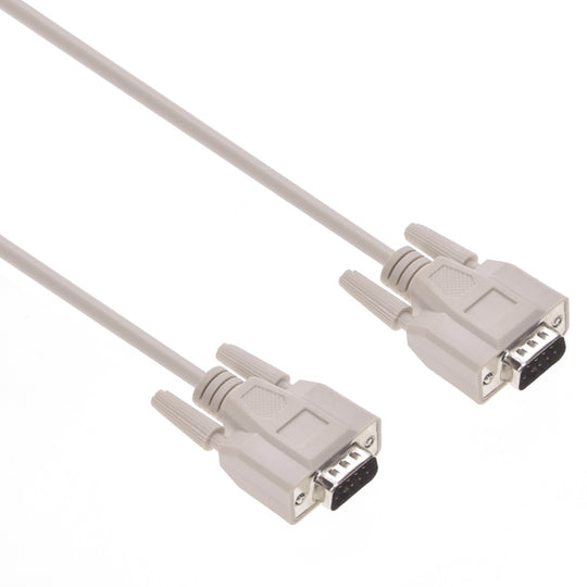DB9 Serial Cable - 9C Straight Male to Male