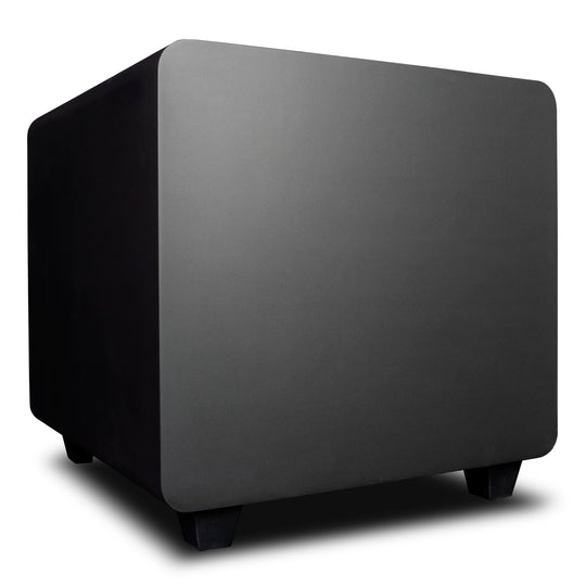 TruAudio Powered Down-Firing Subwoofer With 10" Driver, 300W Internal Amplifier