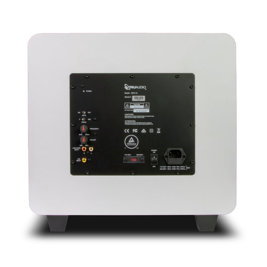 TruAudio Powered Down-Firing Subwoofer With 10" Driver, 300W Internal Amplifier