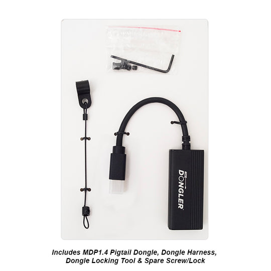 SimplyAV ProAV 4K Mini-DisplayPort 1.4 Pigtail Dongle Adapter