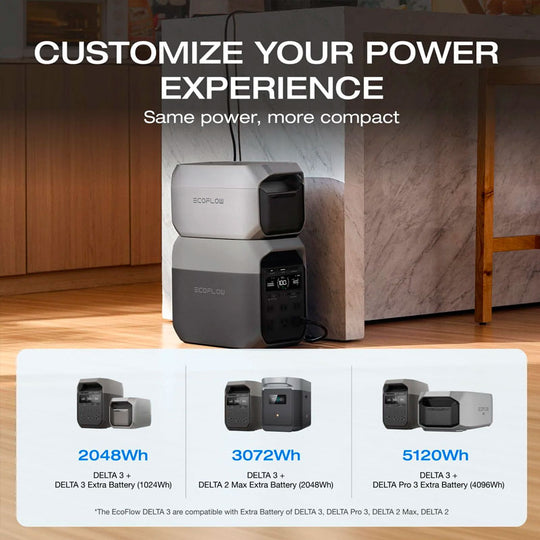 EcoFlow DELTA 3 Portable Power Station