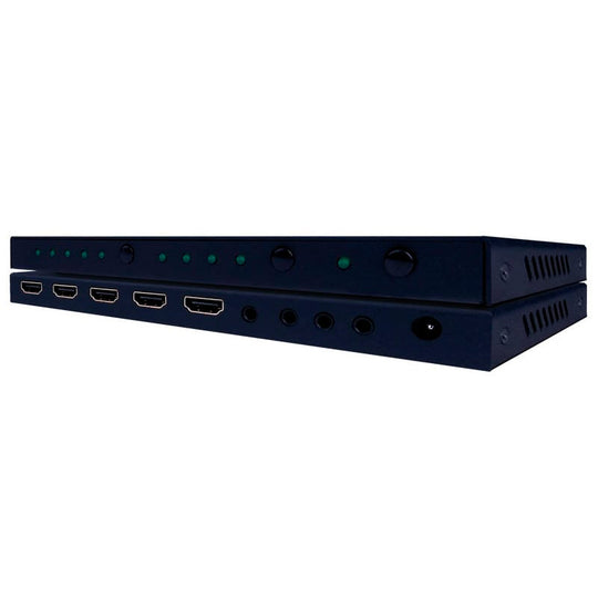 Evolution HDMI 4x1 Selector Switch 4K/60Hz HDR HDCP 2.2, IR Routing