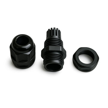 Vertical Cable Cable Gland, M16, Plastic, 5-mm–10-mm Cable O.D.