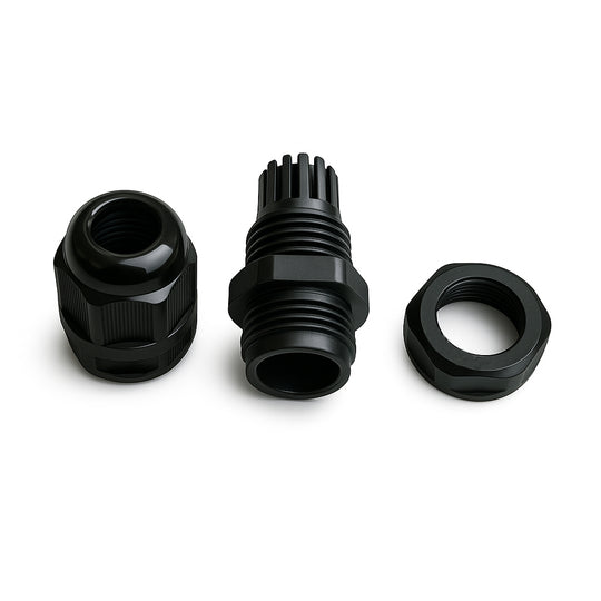 Vertical Cable Cable Gland, M16, Plastic, 5-mm–10-mm Cable O.D.