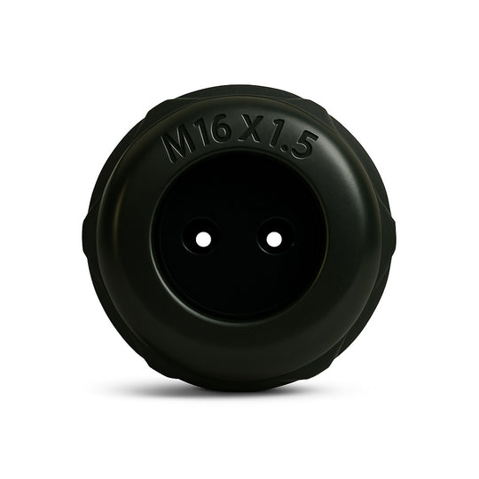 Vertical Cable Cable Gland, M16, Plastic, 2-mm–3-mm Cable O.D., Simplex