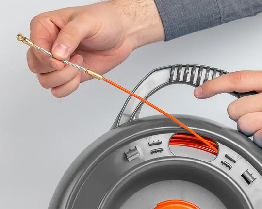 Jonard Tools Fiberglass Fish Tape Rodder, 100 ft