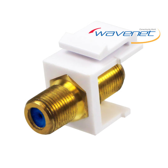 Wavenet Snap-In, F-Type, 3Ghz, F/F Keystone Insert Module