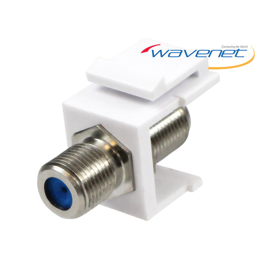 Wavenet Snap-In, F-Type, 3Ghz, F/F Keystone Insert Module