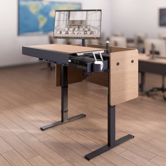 Heckler Lectern 4U with Sit/Stand Components