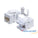 Wavenet Cat6, HDJ-Series, UTP, 110-Type, 8P8C, RJ-45, Keystone Jack, T568A/B