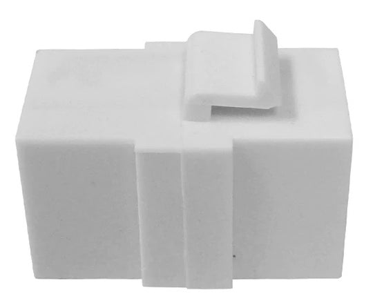 HDMI Coupler Keystone Jack, White, 4K x 2K at 60Hz