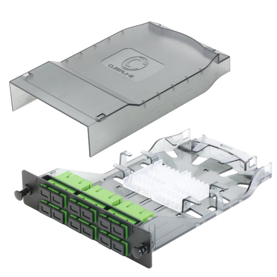 Cleerline HD Splice Cassette, Duplex, 9 µm OS2, 1m Pigtails