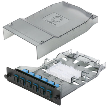 Cleerline HD Splice Cassette, Simplex, 9 µm OS2, 1m Pigtails