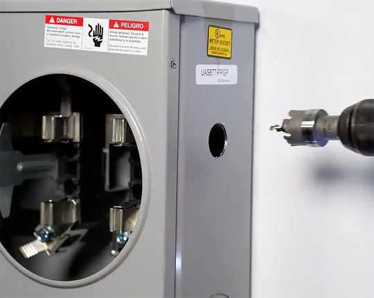 Jonard Tools 4-Piece Carbide-Tipped Hole Saw Kit, 7/8" - 1-3/8"