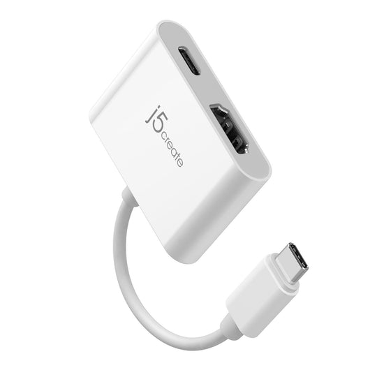 j5create USB-C® to 4K HDMI™ Adapter with Power Delivery, JCA152
