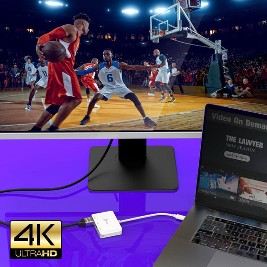 j5create USB-C® to 4K HDMI™ Ethernet Adapter, JCA351