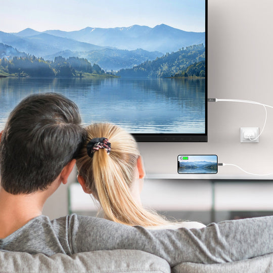 j5create USB-C® to 4K HDMI™ Cable With USB™ Type-A 5V Pass-Through, JCC154G