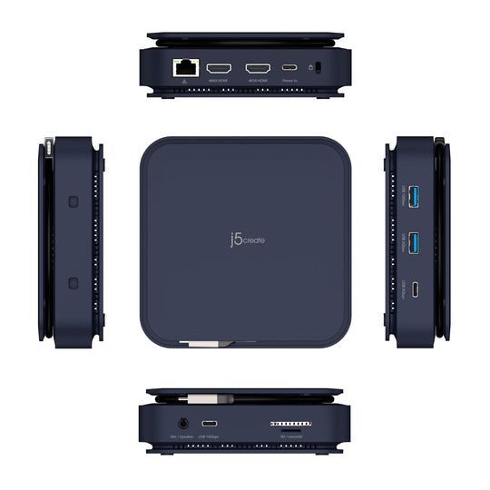 j5create Type-C Dock Dual 4K HDMI™, JCD3198
