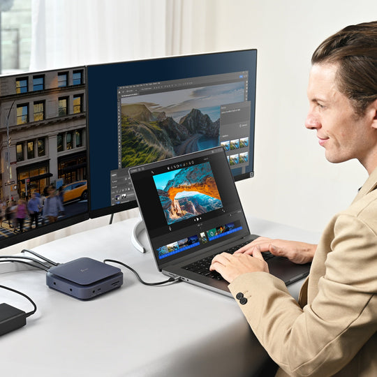 j5create Type-C Dock Dual 4K HDMI™, JCD3198