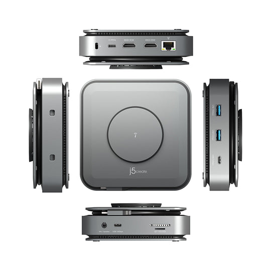 j5create USB-C® Dock Dual 4K HDMI™, JCD3199