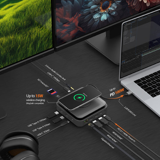 j5create USB-C® Dock Dual 4K HDMI™, JCD3199