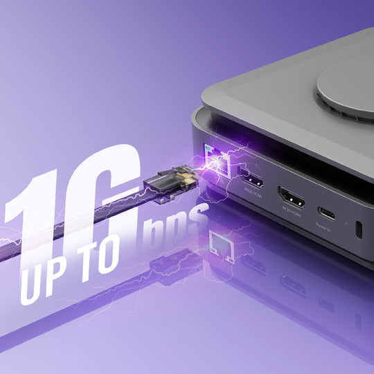 j5create USB-C® Dock Dual 4K HDMI™ with 140W GaN PD 3.1 Power Adapter, JCD3199p