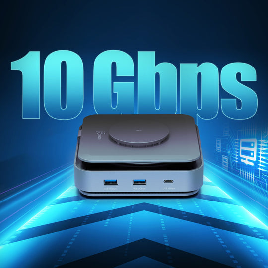 j5create USB-C® Dock Dual 4K HDMI™ with 140W GaN PD 3.1 Power Adapter, JCD3199p
