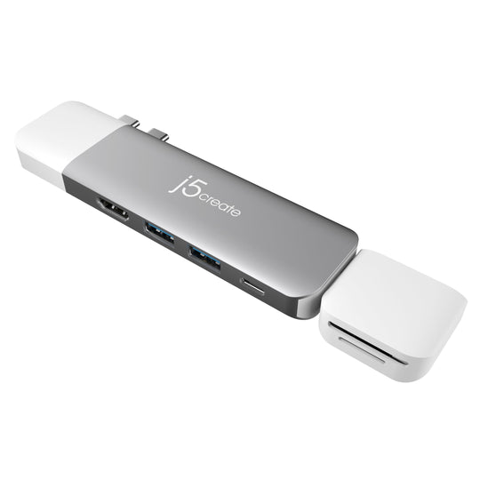 j5create ULTRADRIVE Kit USB-C™ Dual-Display Modular Dock, JCD387