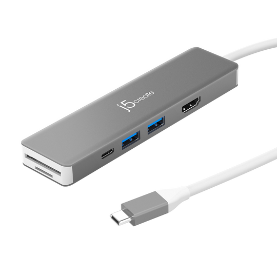 j5create 4K60 Elite USB-C® 10Gbps Multi-Adapter, JCD390