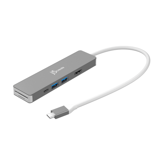 j5create 4K60 Elite USB-C® 10Gbps Multi-Adapter, JCD390