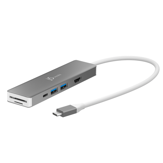 j5create 4K60 Elite USB-C® 10Gbps Multi-Adapter, JCD390