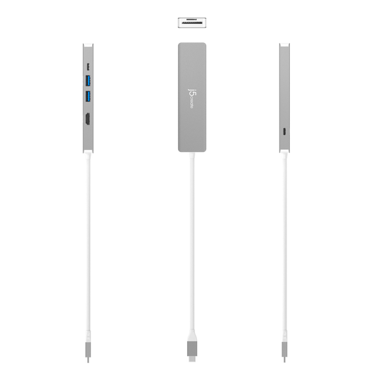 j5create 4K60 Elite USB-C® 10Gbps Multi-Adapter, JCD390