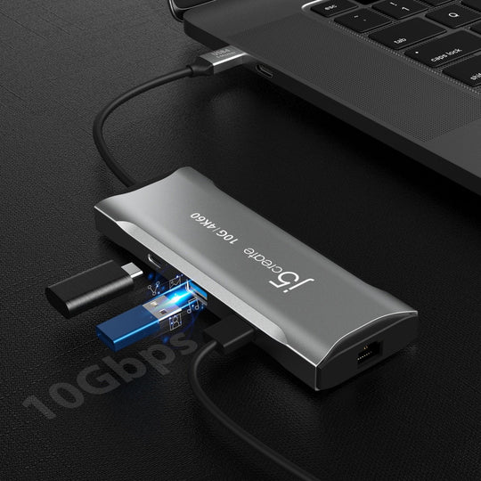 j5create 4K60 Elite USB-C® 10Gbps Mini Dock, JCD393