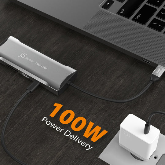 j5create 4K60 Elite USB-C® 10Gbps Mini Dock, JCD393