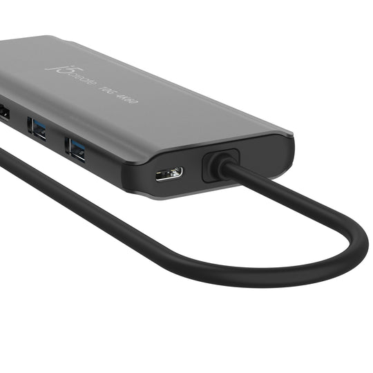 j5create USB-C® Dual 4K HDMI™ 10Gbps Mini Dock, JCD398