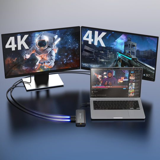 j5create USB-C® Dual 4K HDMI™ 10Gbps Mini Dock, JCD398