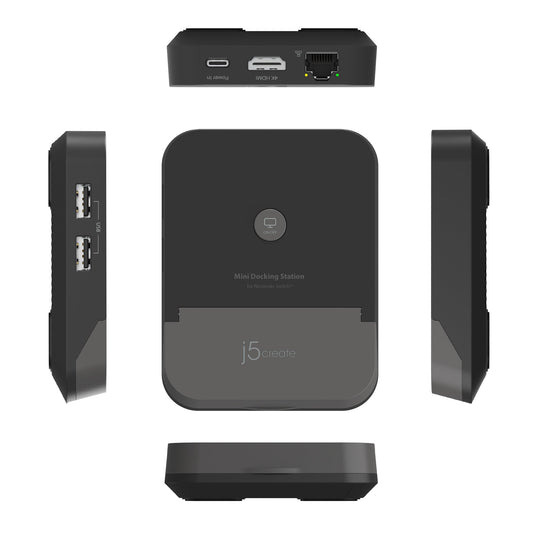 j5create Mini Docking Station for Nintendo Switch™, JCD620