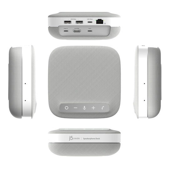 j5create USB-C® 4K Speakerphone Dock, JCDS335