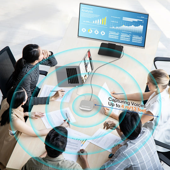 j5create USB-C® 4K Speakerphone Dock, JCDS335