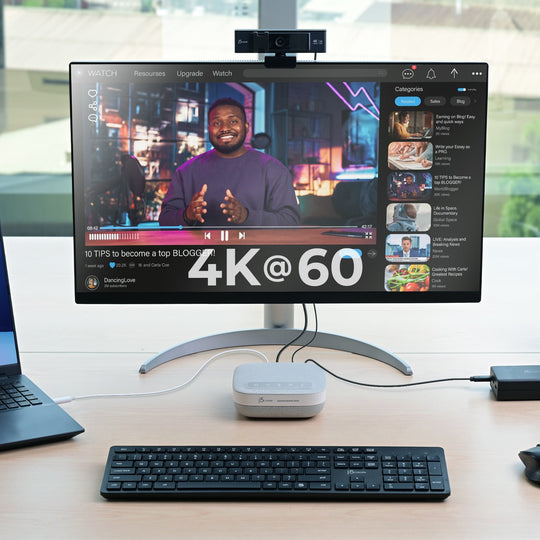 j5create USB-C® 4K Speakerphone Dock, JCDS335