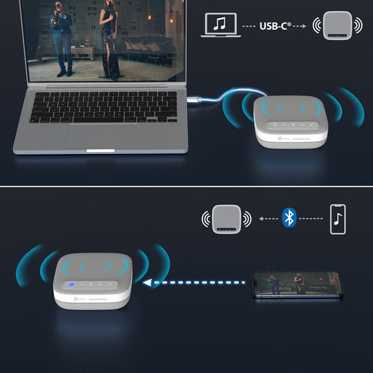 j5create USB-C® 4K Speakerphone Dock, JCDS335