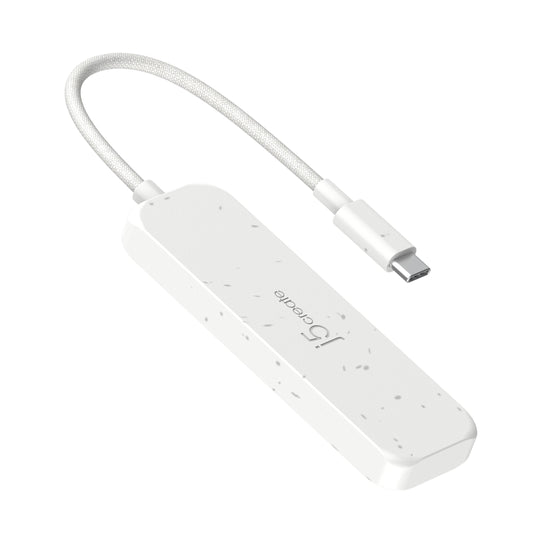j5create Eco-Friendly USB-C® to 4-Port Type-C & Type-A Gen 2 Hub